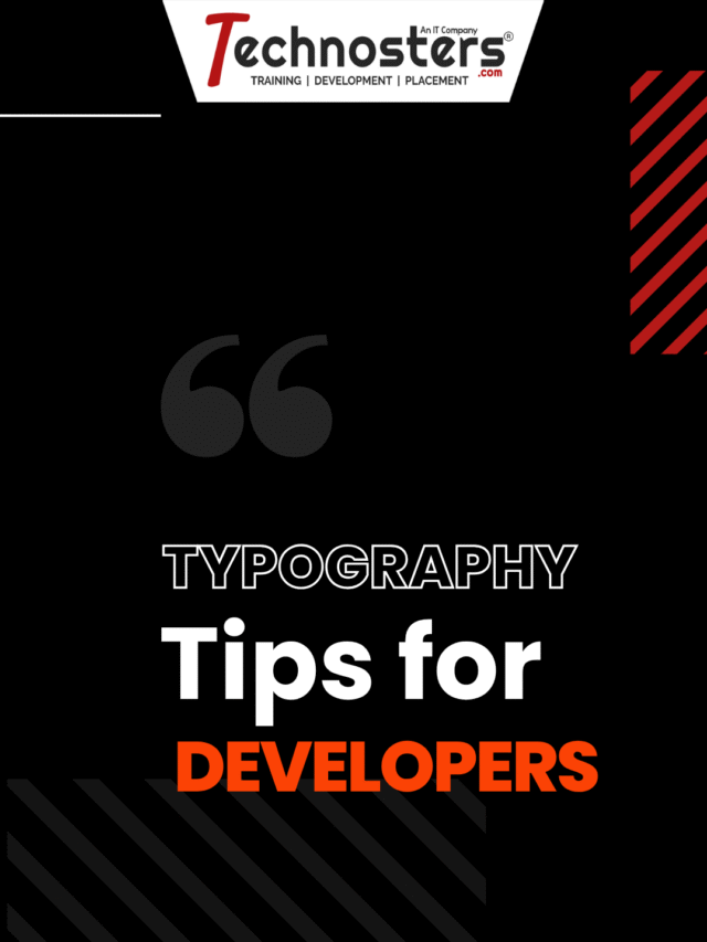 Typography Tips for Developers