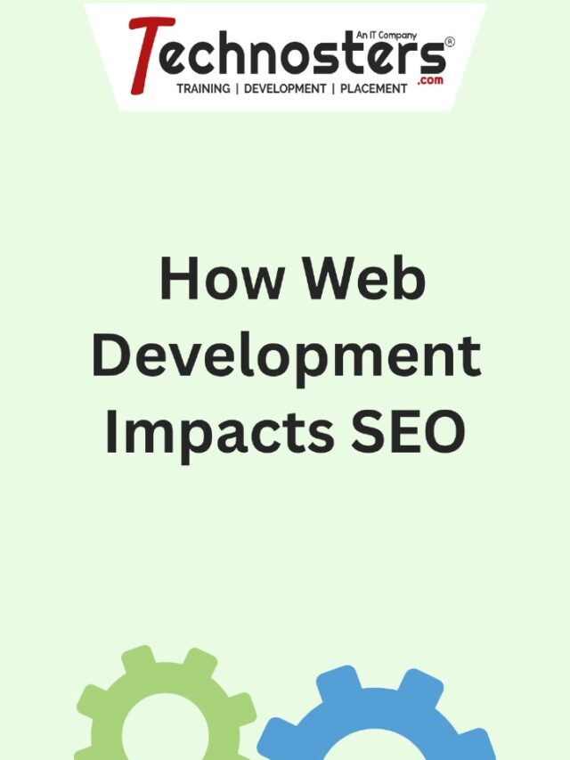 how web development impact SEO